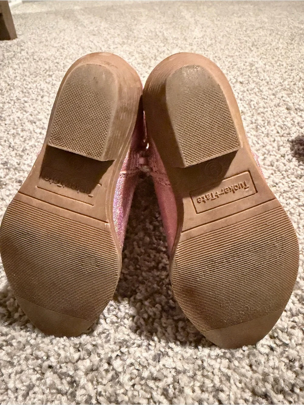 Girls Sparkle Pink Cowboy Boots